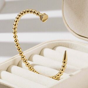 COPY - Stainless Steel CZ Flexible Bracelets